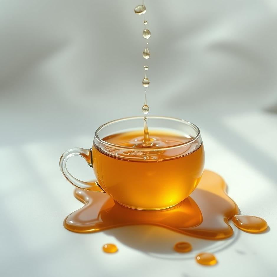 Dream : Tea spilled on yourself in a dream