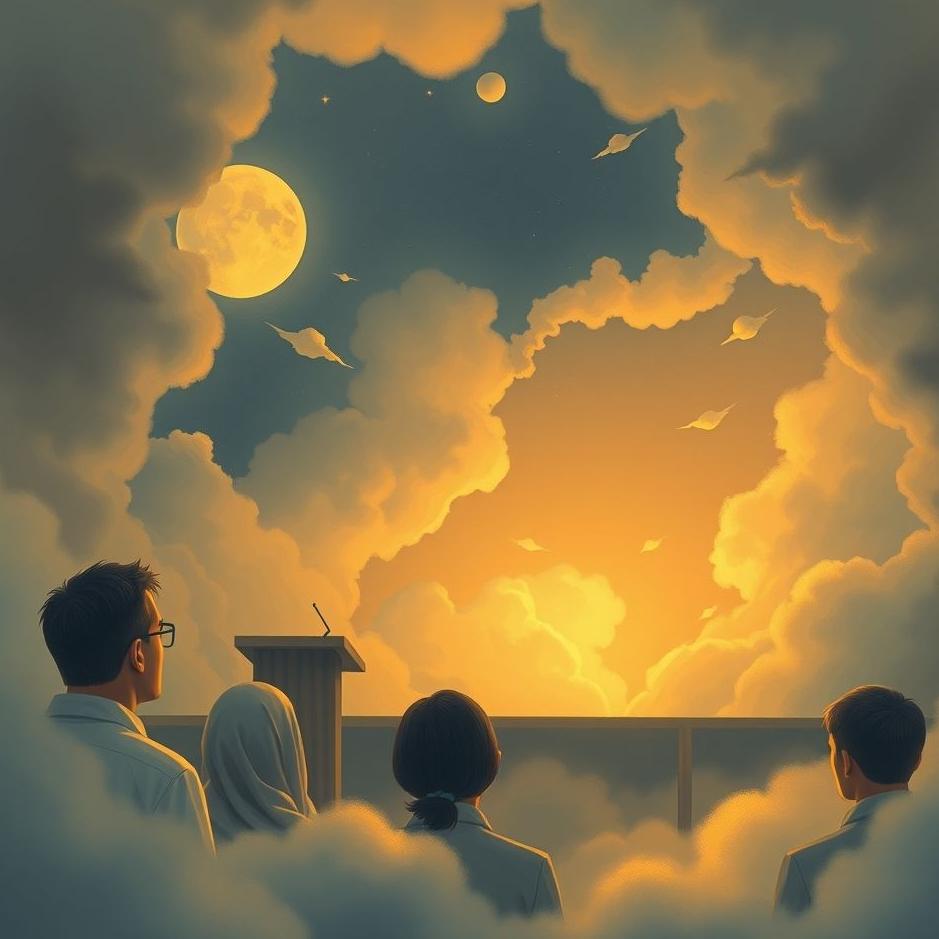 Dream : Teacher giving a talk in a dream