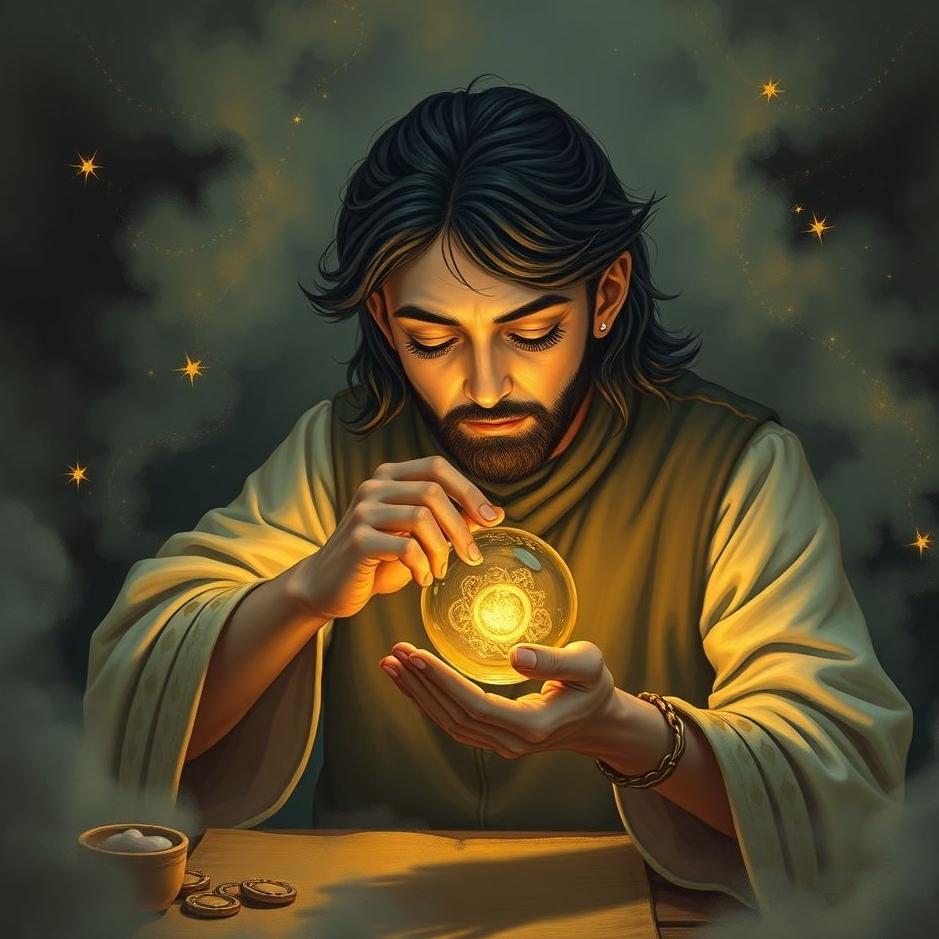 Dream : Teacher making an amulet in a dream