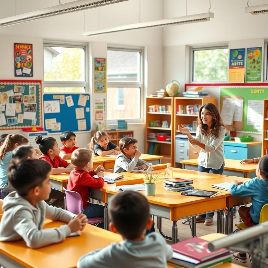 Dream : Teaching at school