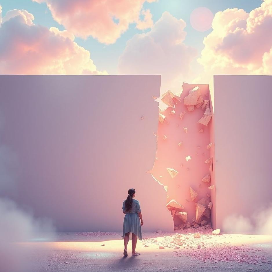 Dream : Tearing down the wall of your house in a dream