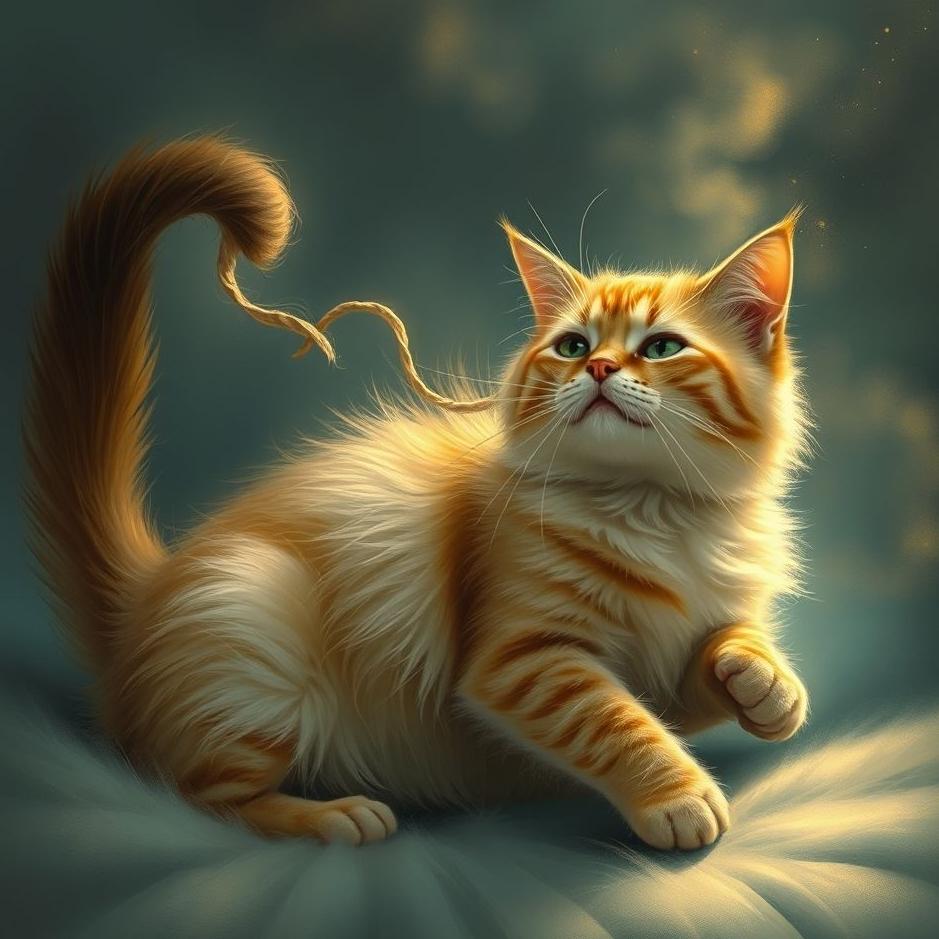 Dream : Tearing off a cat's tail in a dream