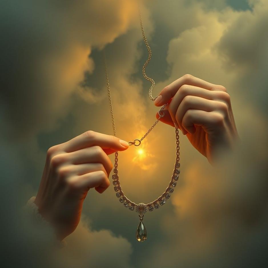 Dream : Tearing off a necklace in a dream
