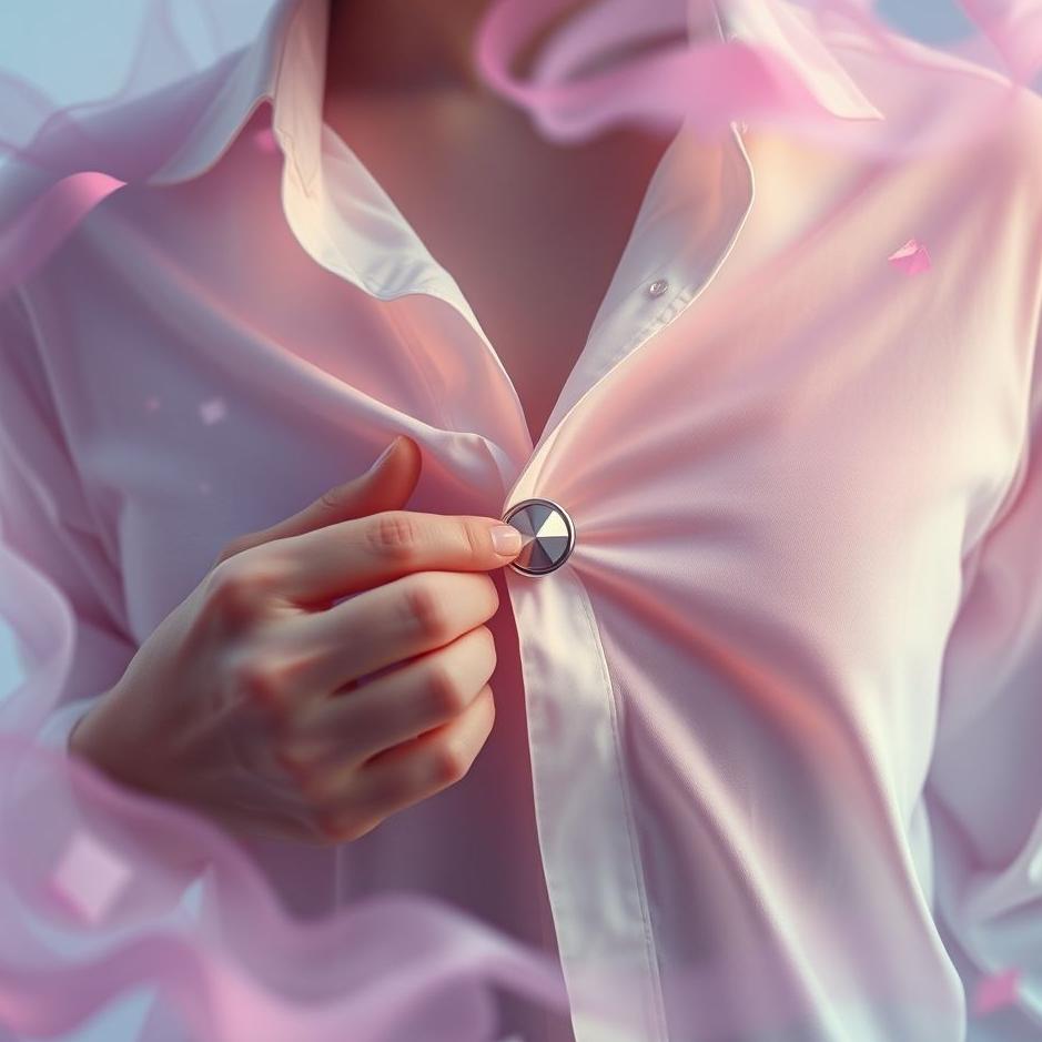 Dream : Tearing off a shirt button in a dream