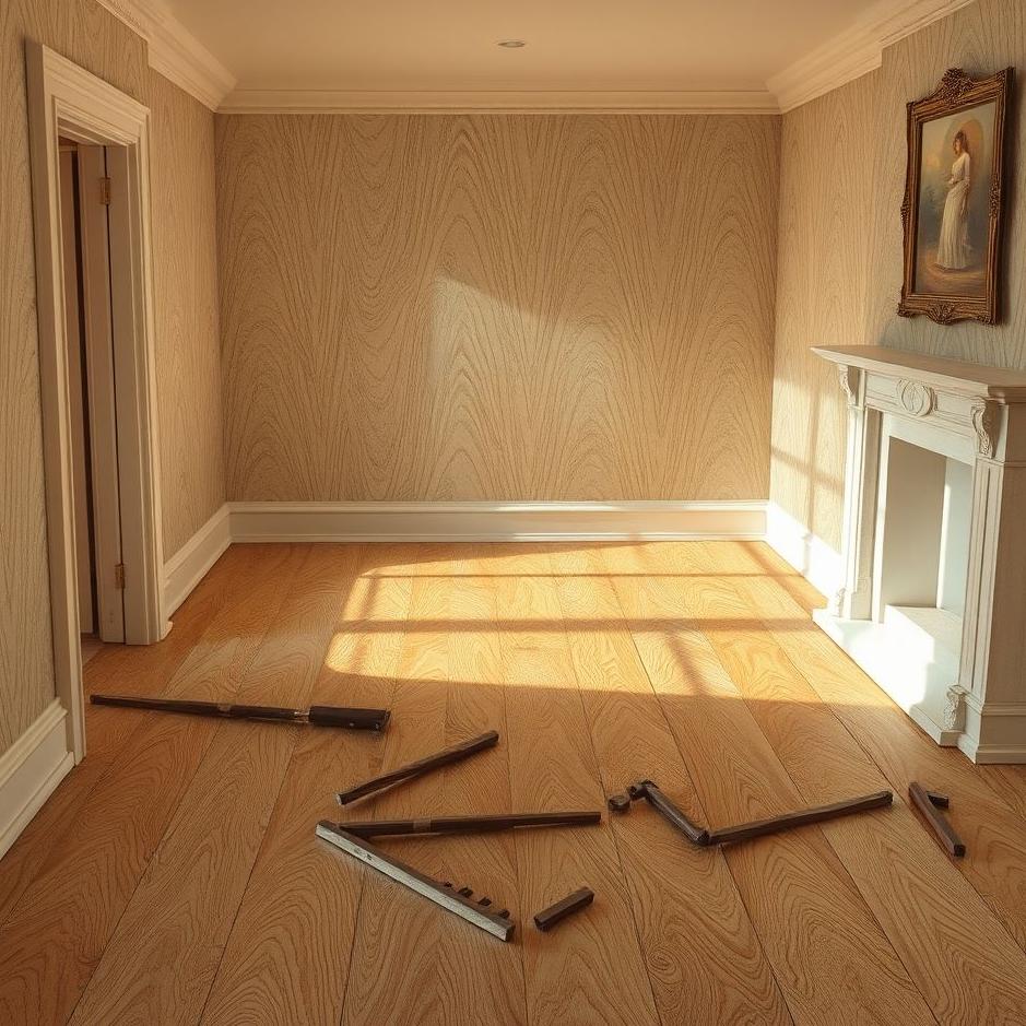 Dream : Tearing off parquet in a dream