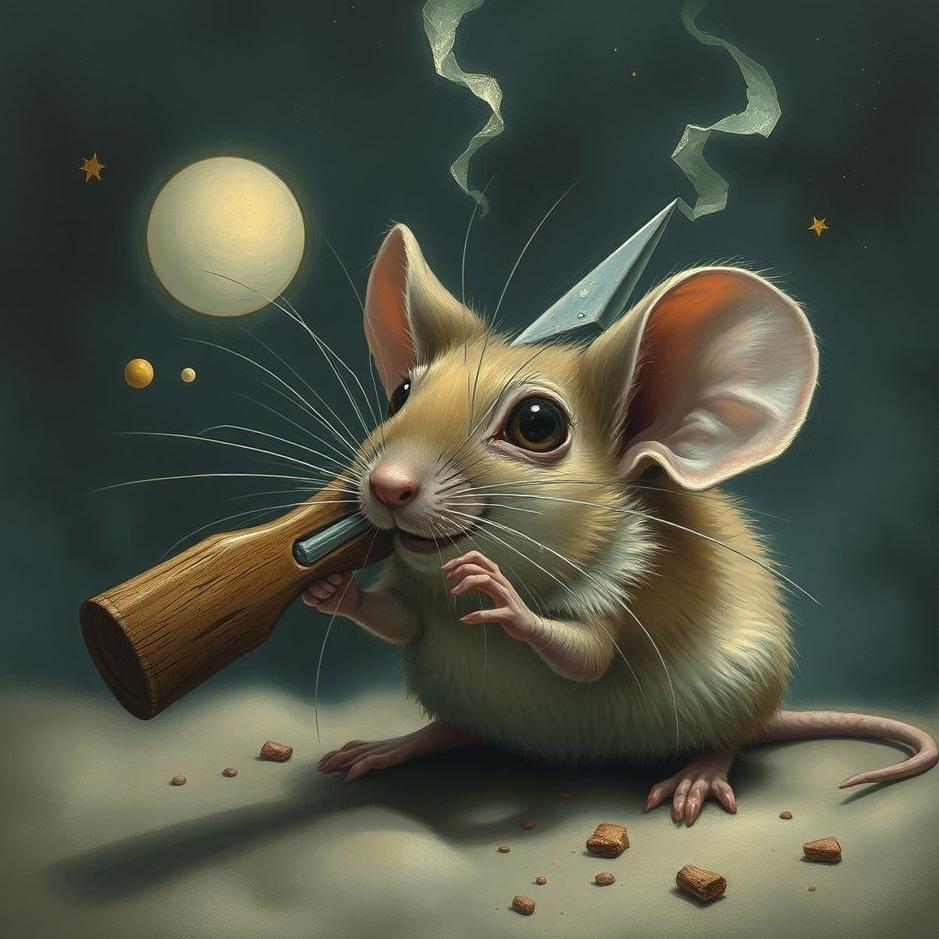 Dream : Tearing off the head of a mouse in a dream