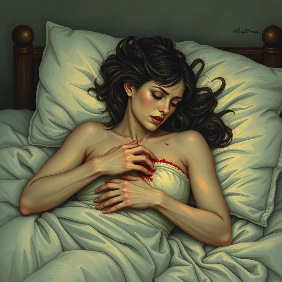 Dream : Tearing off your wife's flesh in a dream