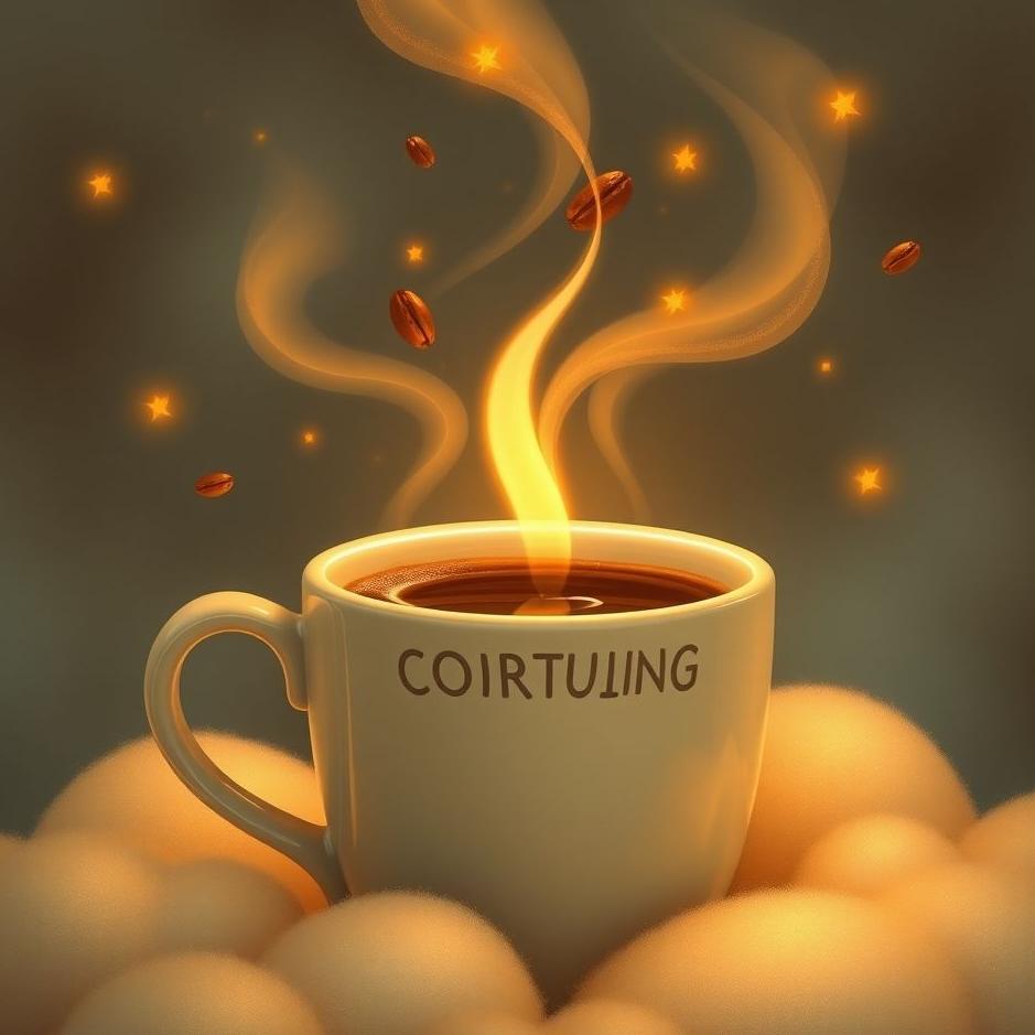 Dream : Telling a coffee fortune in a dream