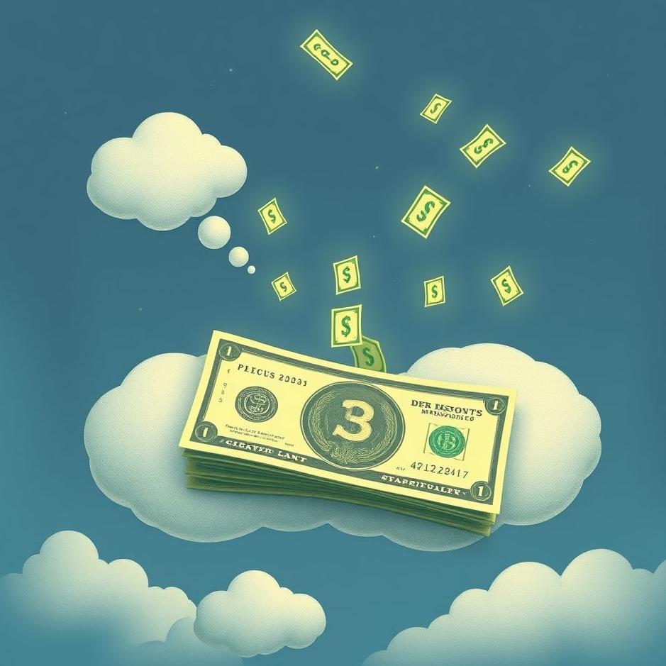 Dream : Telling the amount of money in a dream