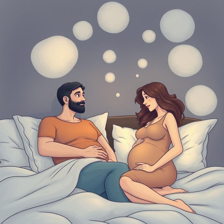 Dream : Telling your wife that you are pregnant in a dream