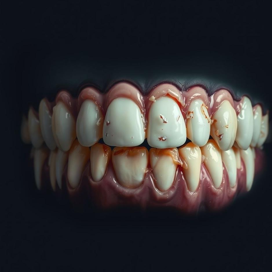 Dream : Ten teeth hurting in a dream