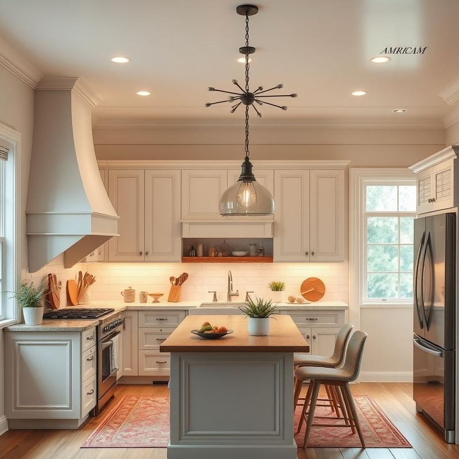 Dream : The American kitchen in the dream