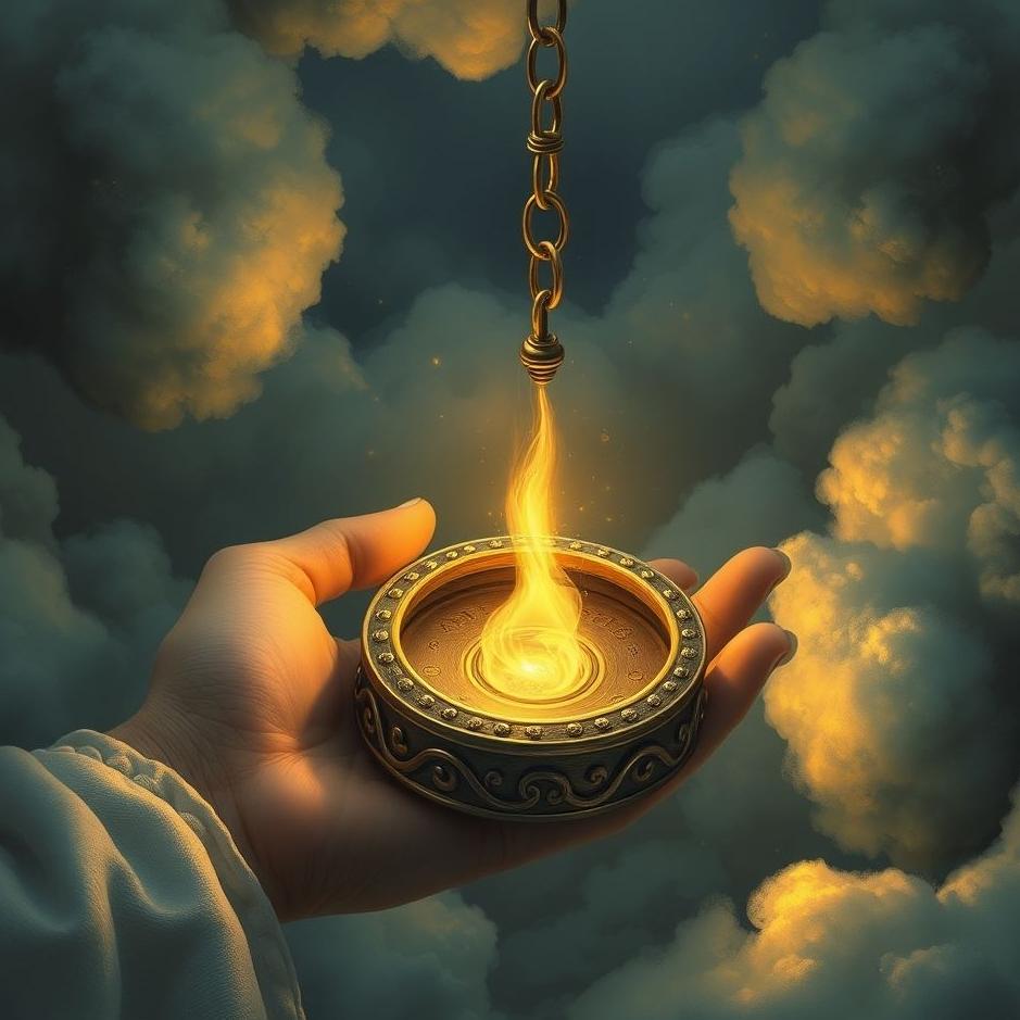 Dream : The amulet being opened in a dream