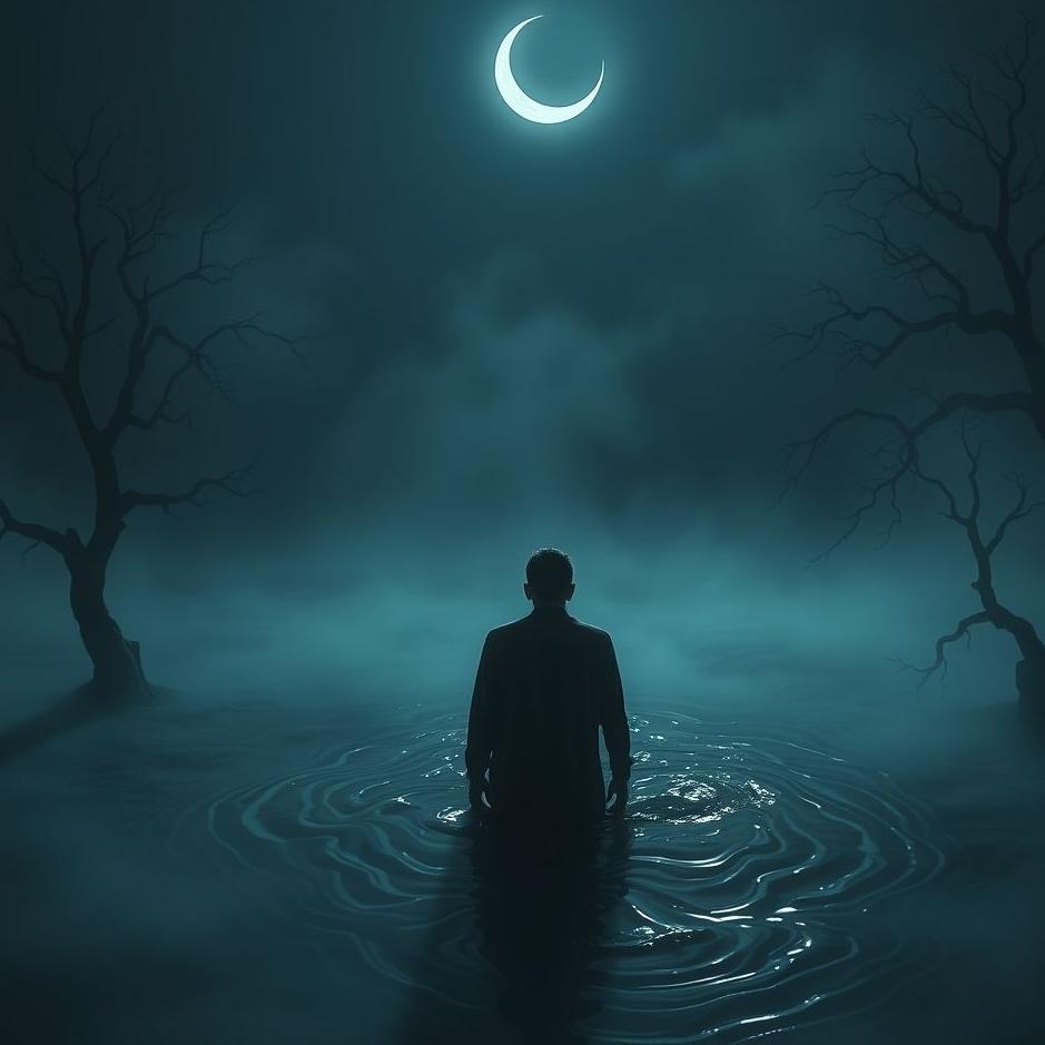 Dream : The appearance of black water from the mouth in the dream