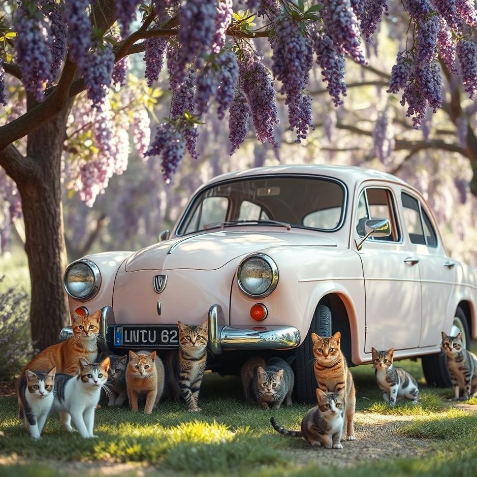 Dream Dictionary : The appearance of cats from the car in the dream