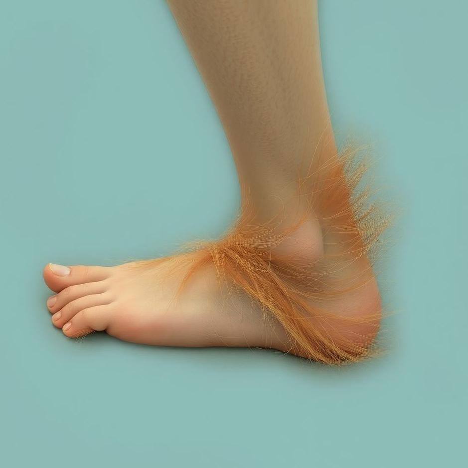 Dream : The appearance of hair on the leg in the dream