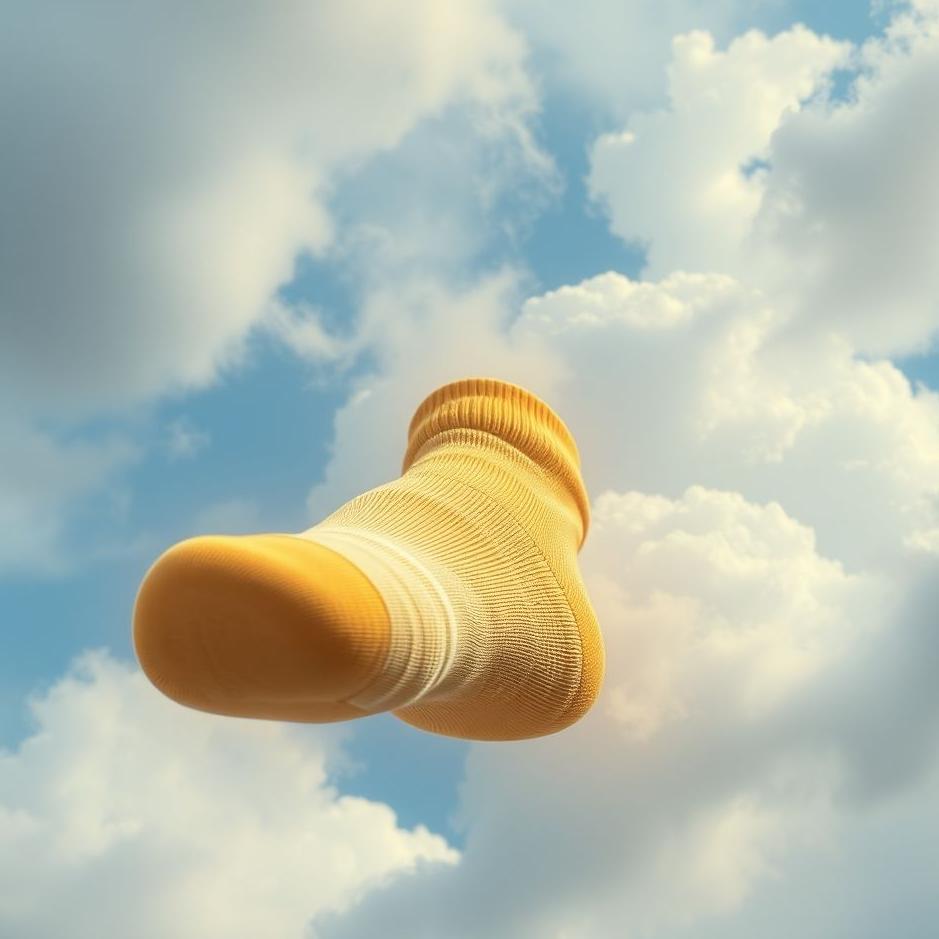 Dream : The appearance of socks from the foot in the dream