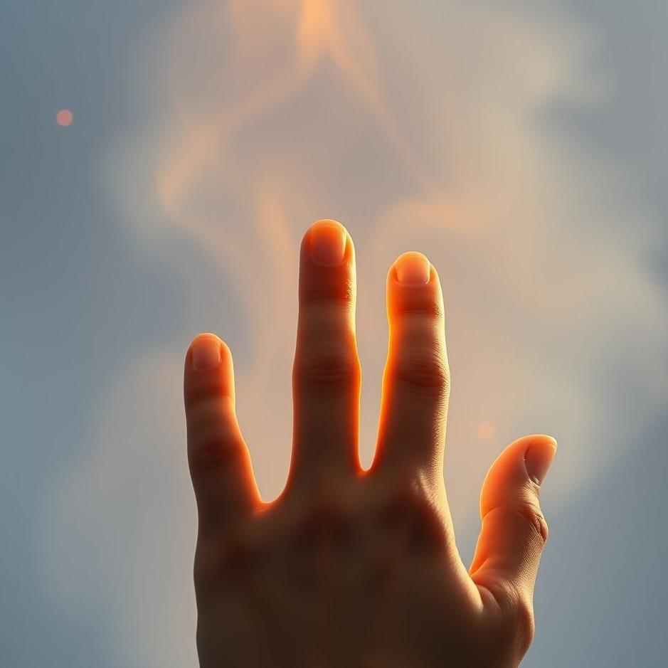 Dream : The appearance of standing fingers in the dream