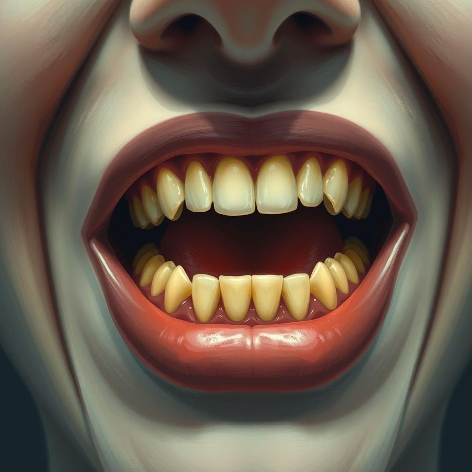 Dream : The appearance of teeth in the mouth in the dream