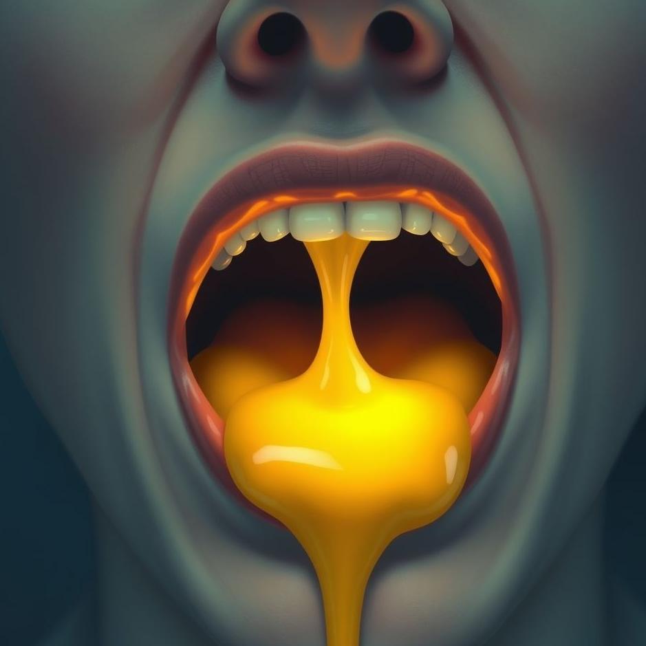 Dream : The appearance of urine from the mouth in the dream