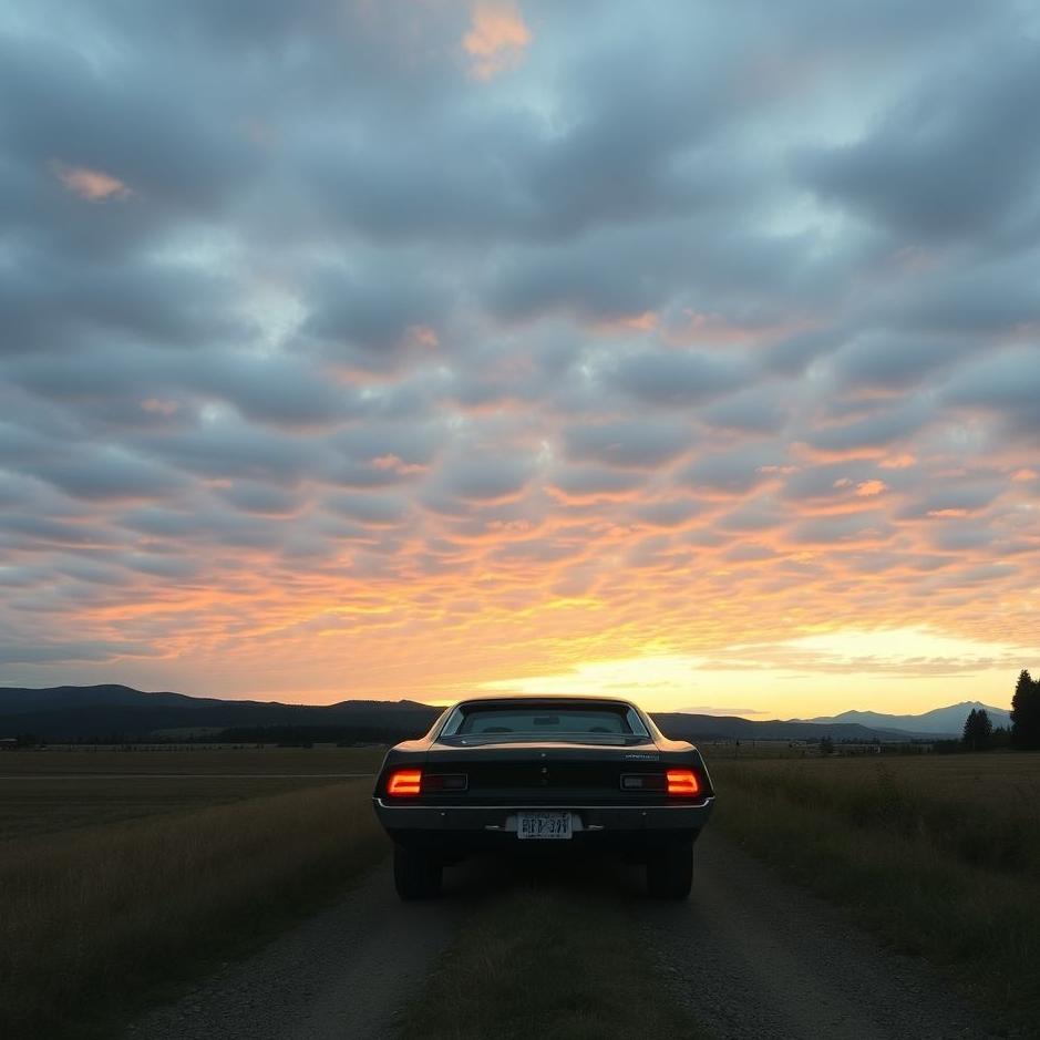 Dream : The back of the car in the dream