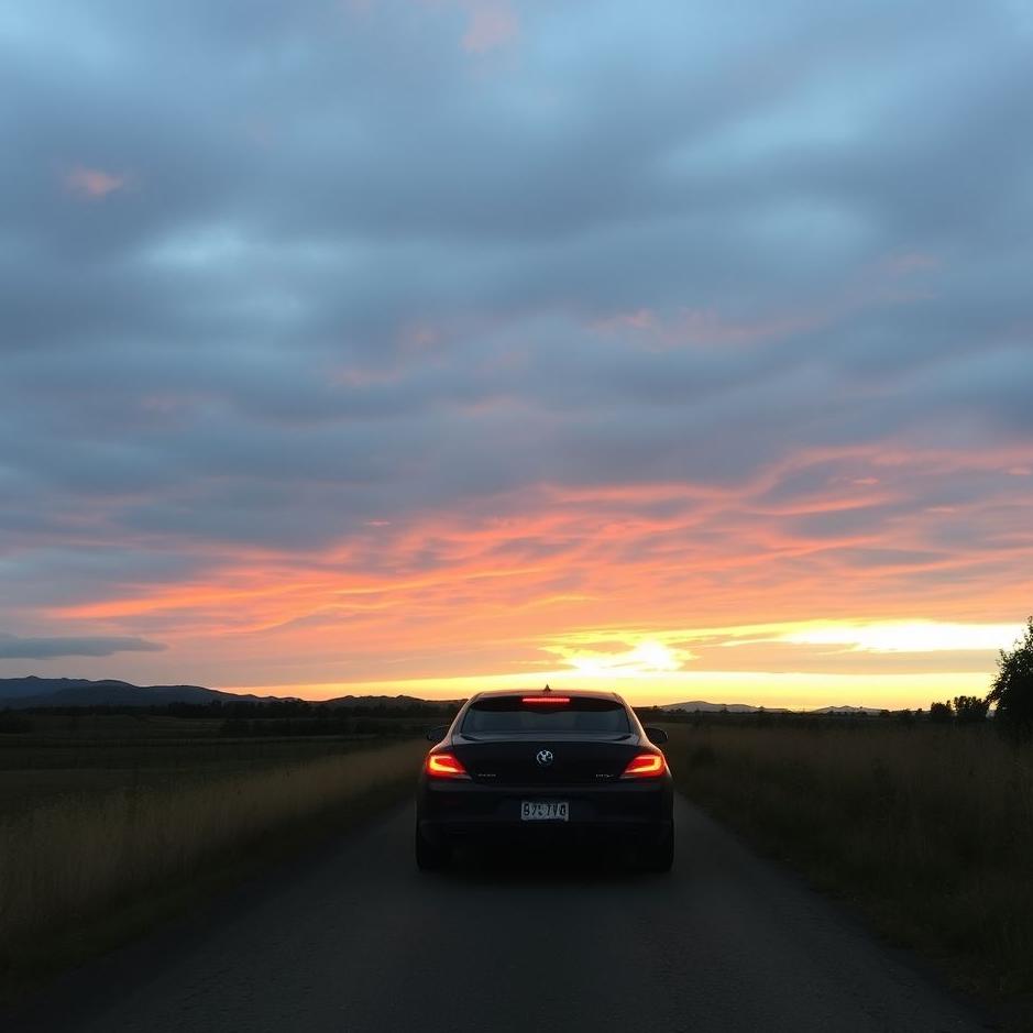 Dream : The back slip of the car in the dream