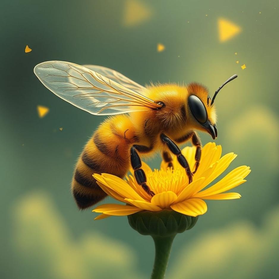 Dream : The bee of the mouth in the dream