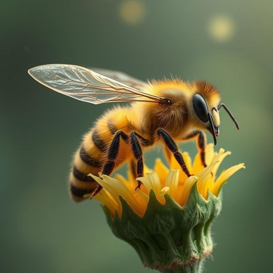 Dream : The bite of bees from the foot in the dream