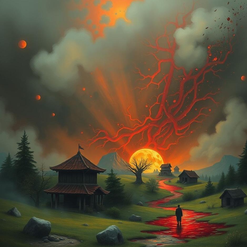 Dream : The blood of your village in a dream