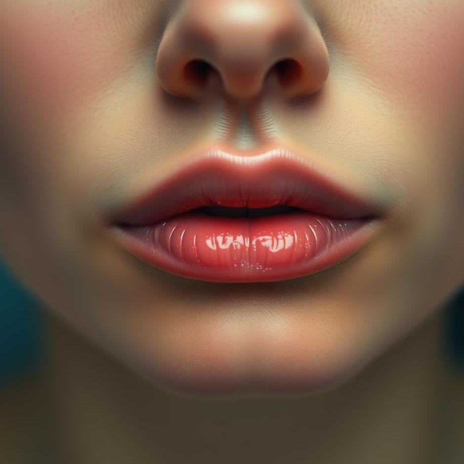 Dream : The bottom lip swelling in the dream