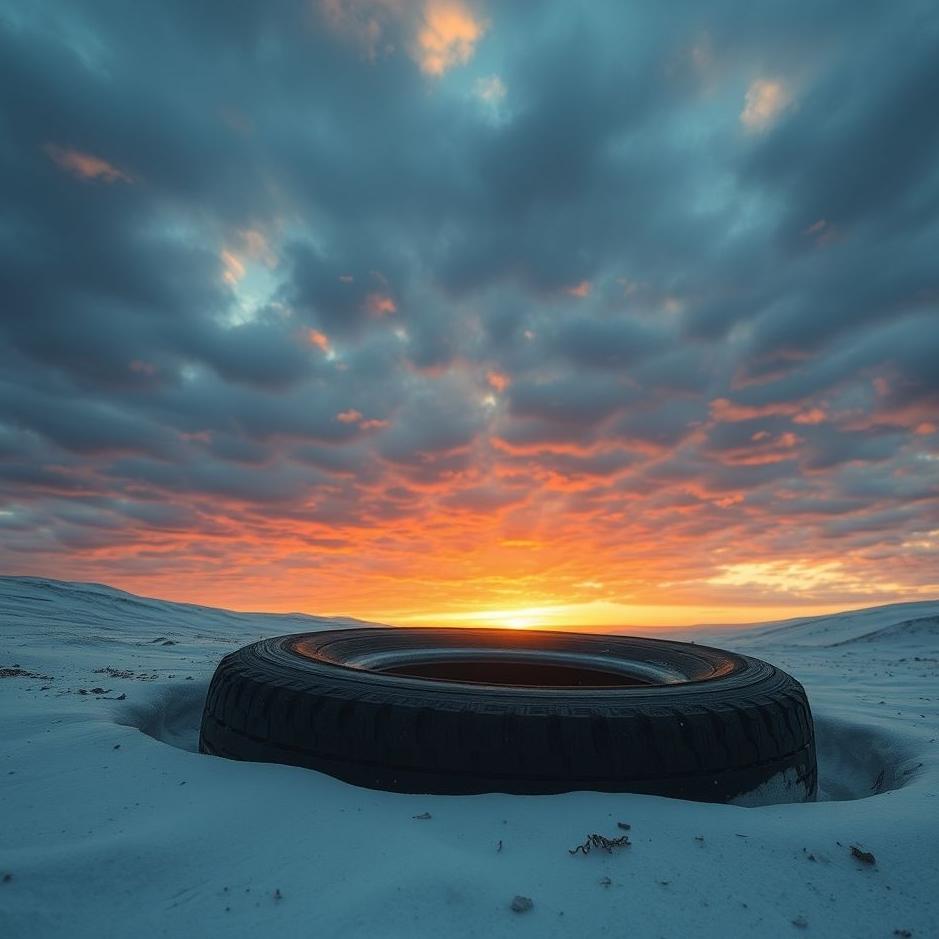 Dream : The break of the tire in the dream