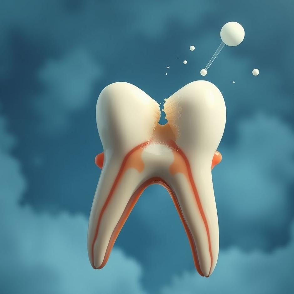 Dream : The breaking of the upper right molar in a dream