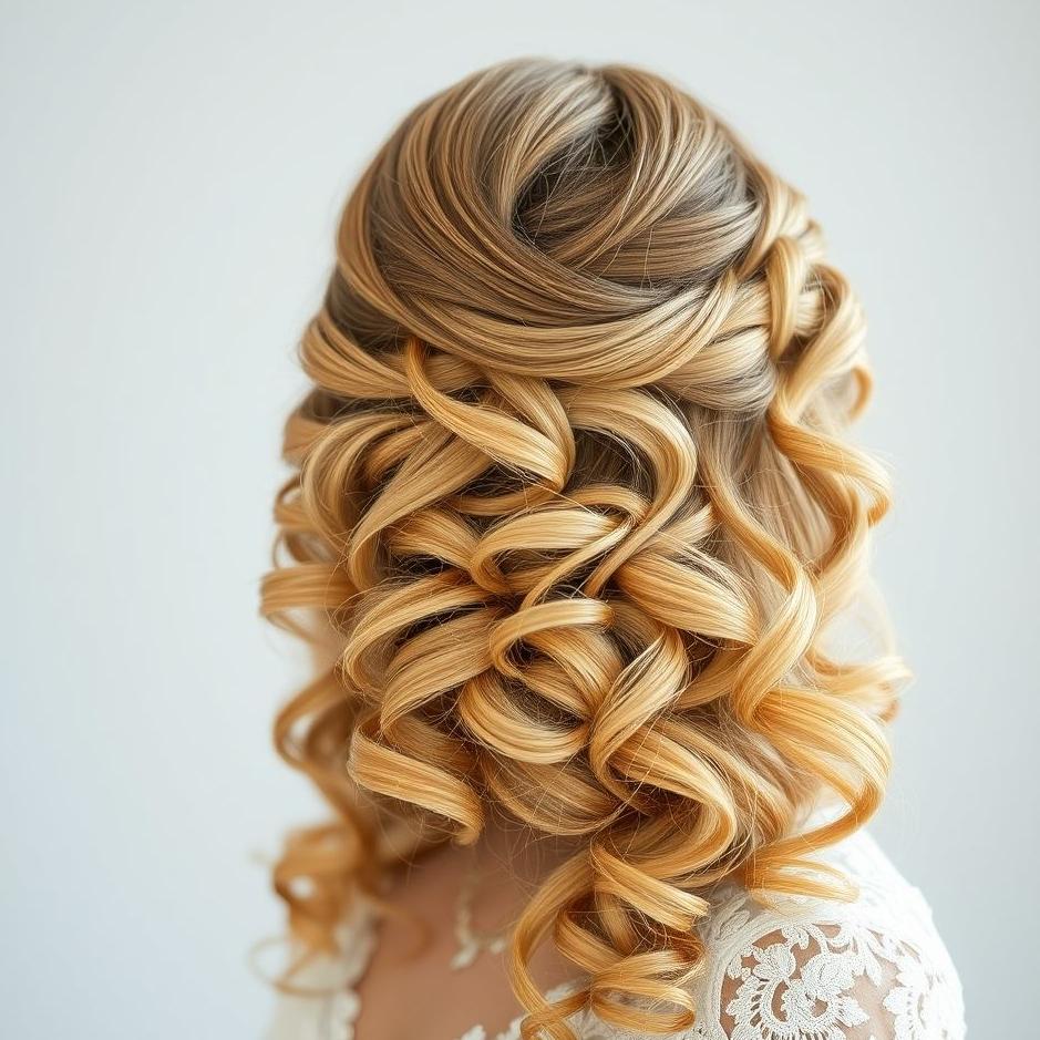 Dream : The bride's hair done in a dream