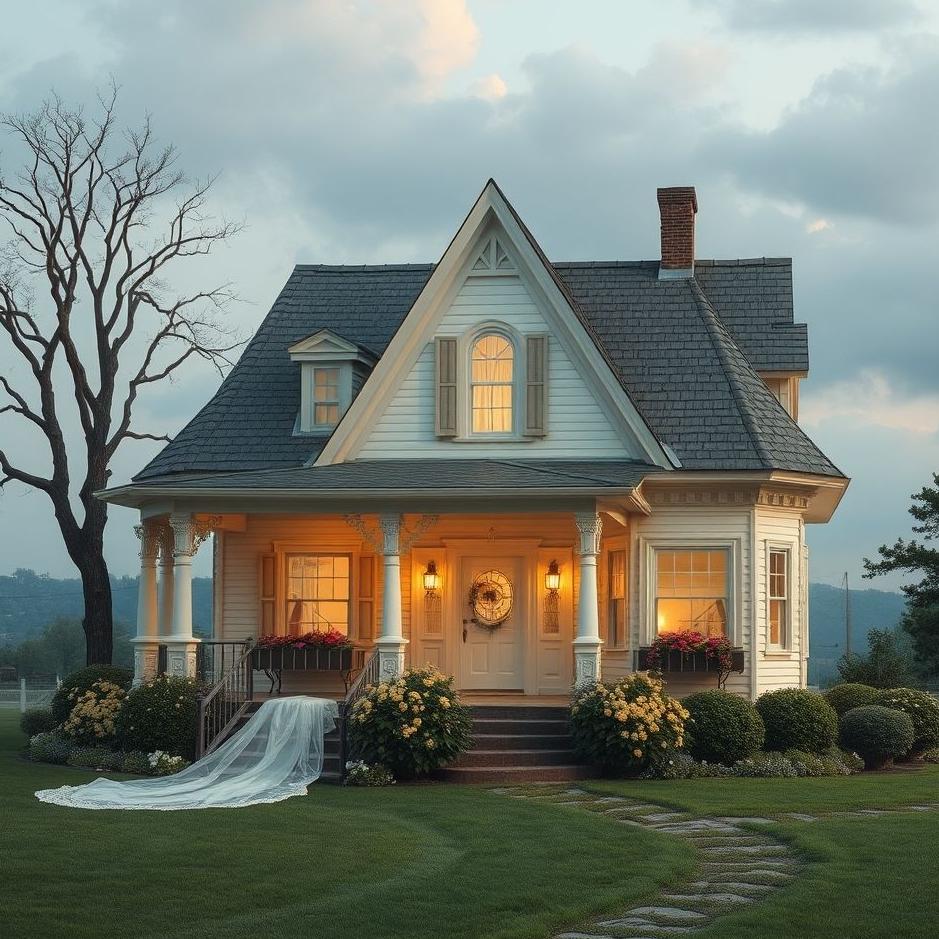 Dream : The bride's house in a dream