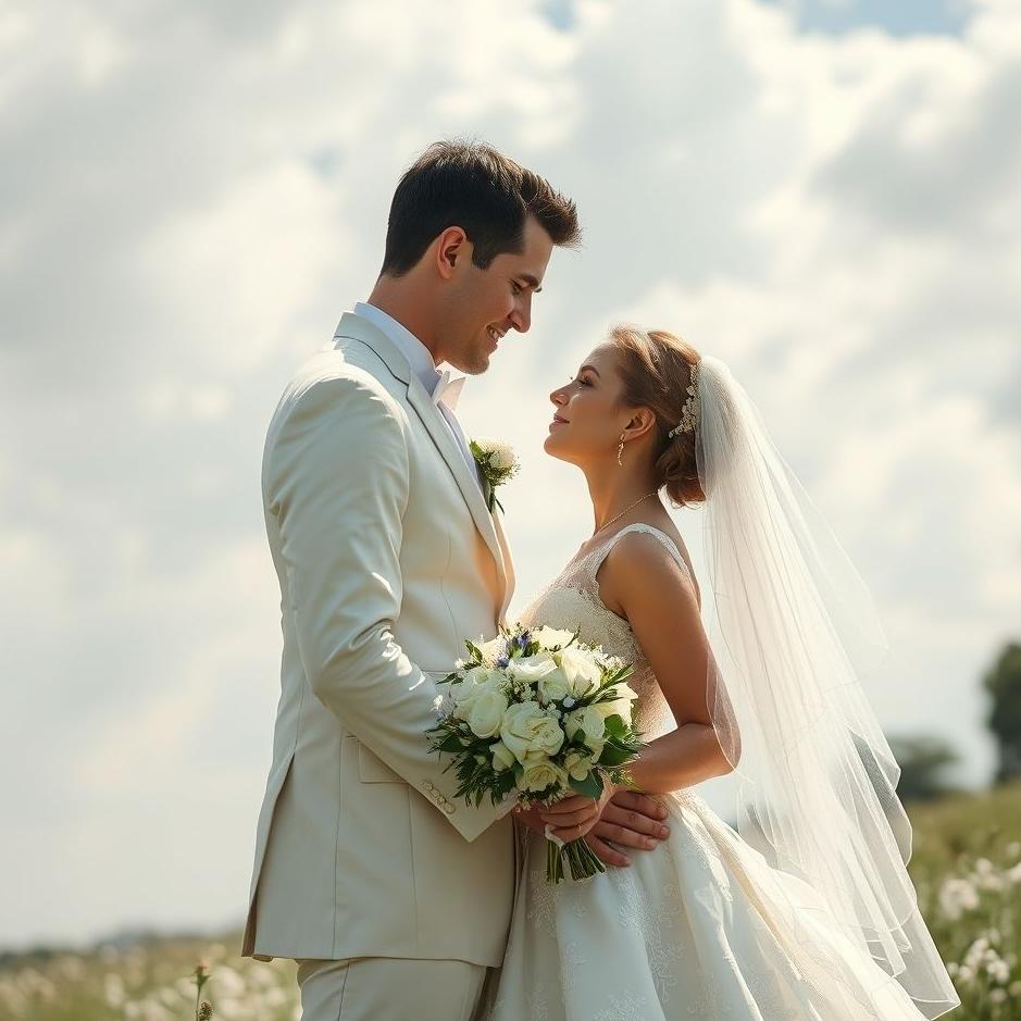 Dream : The bride and groom in a dream