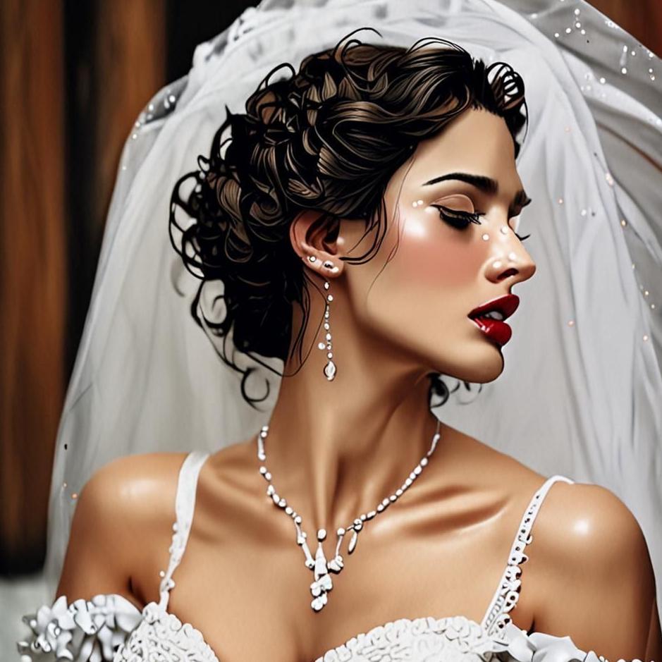 Dream : The bride bleeding from the mouth in a dream