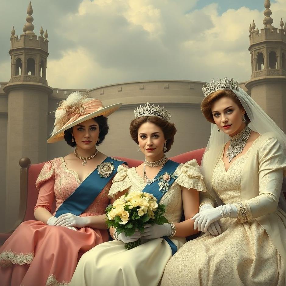 Dream : The British royal family in a dream