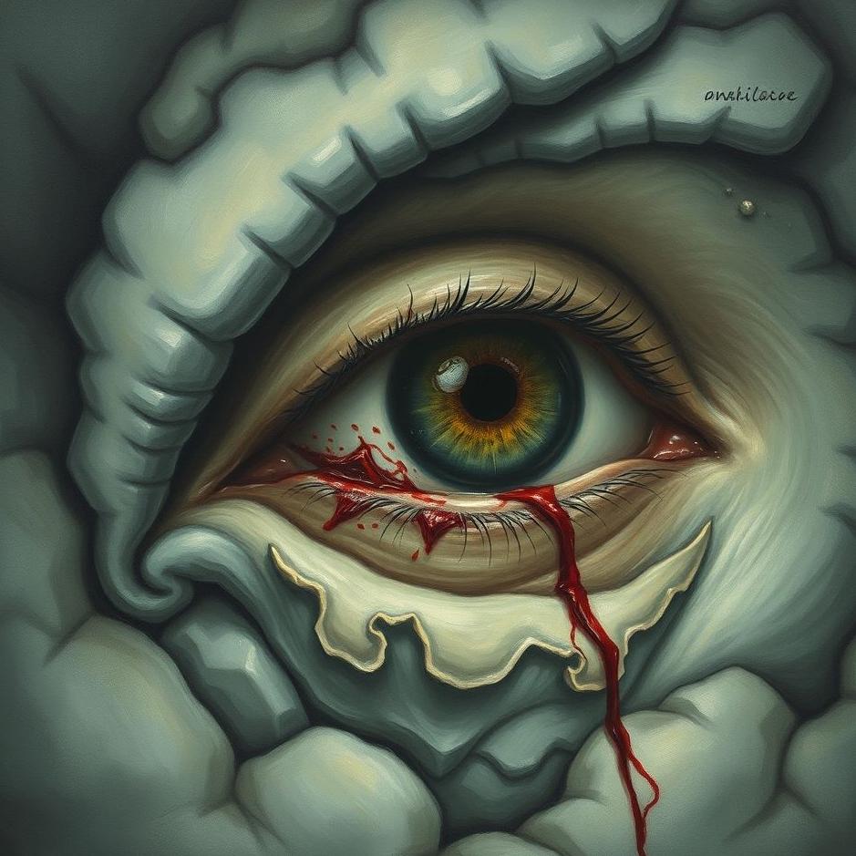 Dream Dictionary : The bruising of the mother's eye in the dream