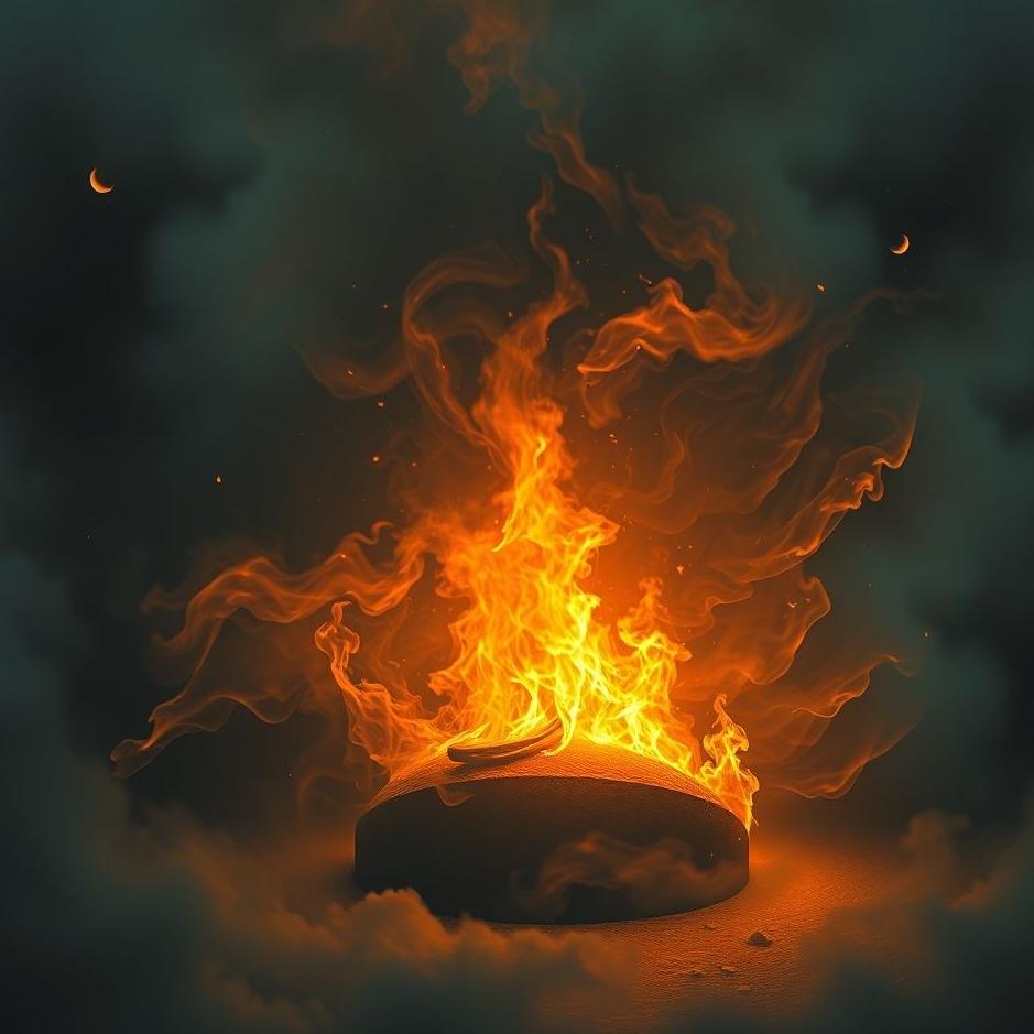 Dream : The burning of the apartment in the dream