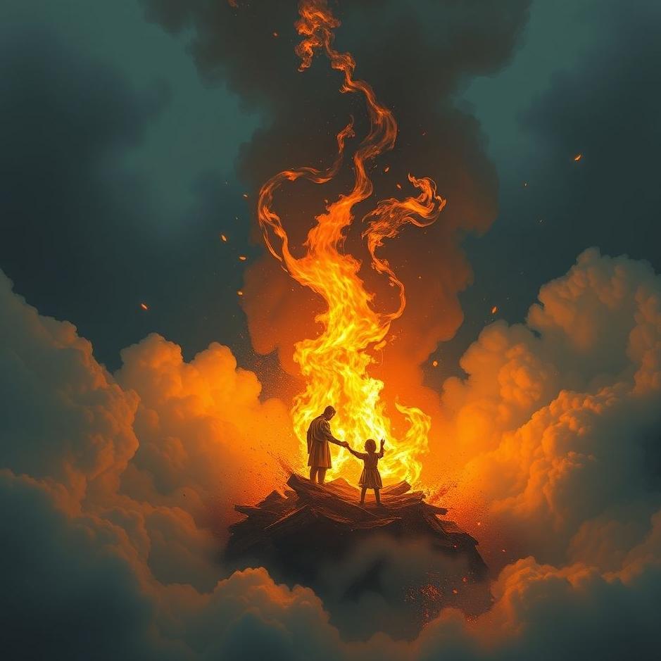 Dream : The burning of your friend in the dream