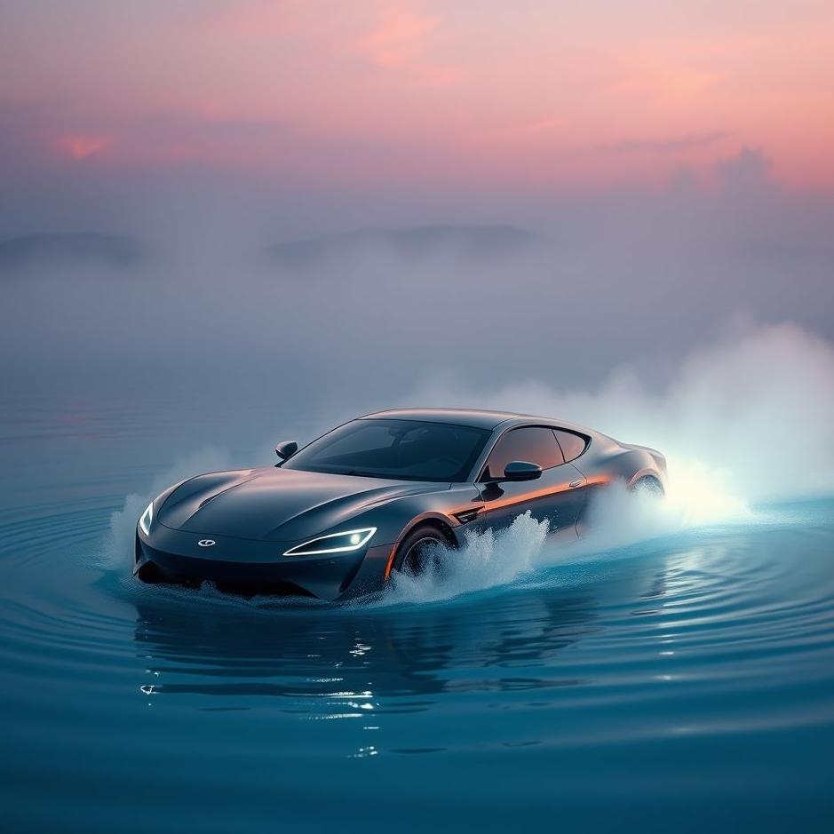 Dream Dictionary : The car drop into water in the dream