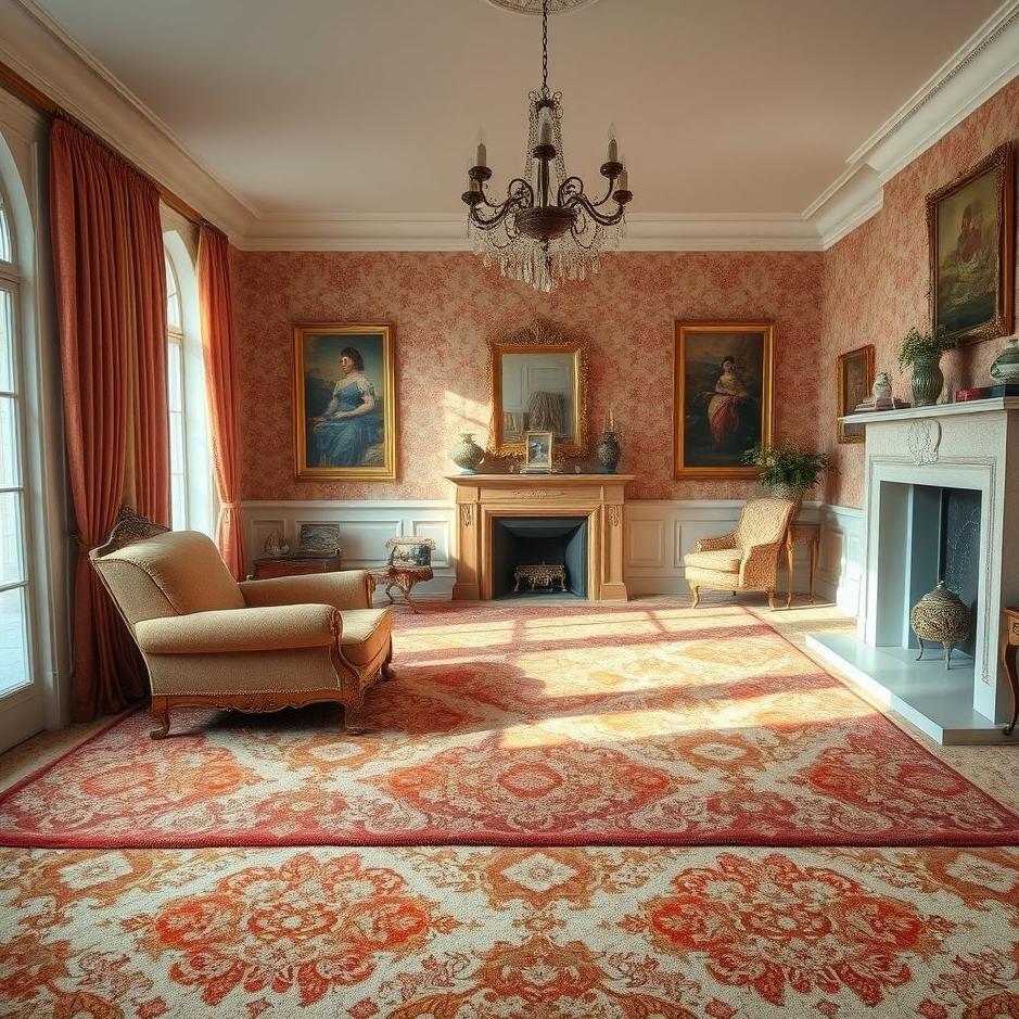 Dream : The carpets in your house collected in a dream