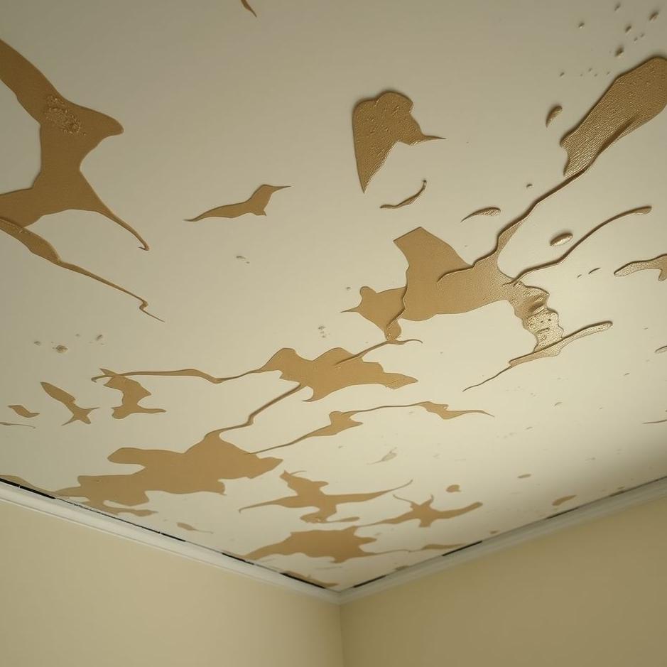 Dream : The ceiling of the house damp in a dream