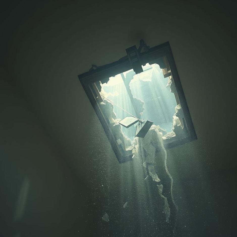 Dream : The ceiling of your house collapsing in your dream