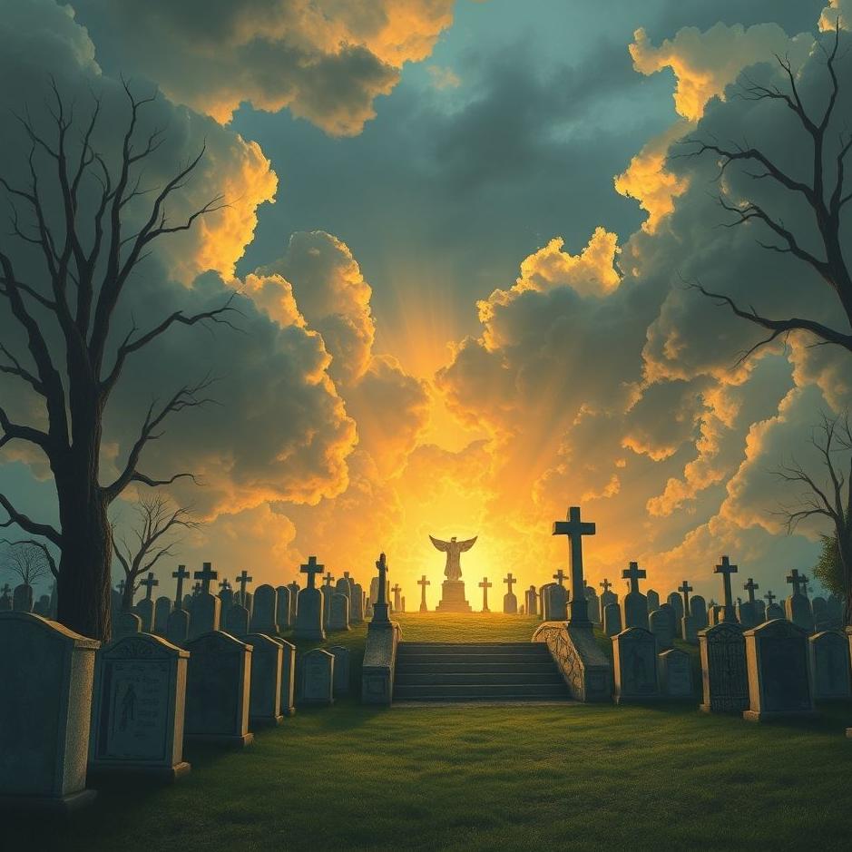 Dream : The cemetery opening in a dream