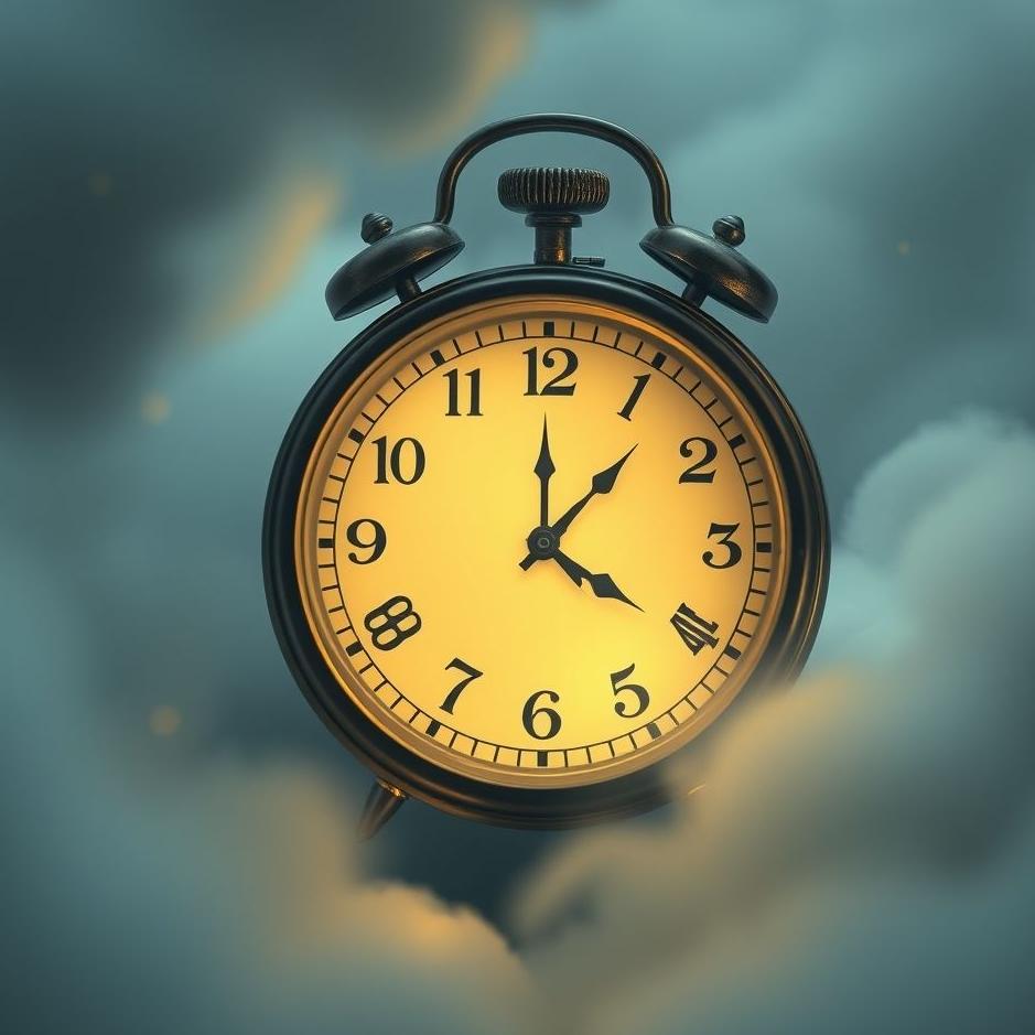 Dream : The clock passing in a dream