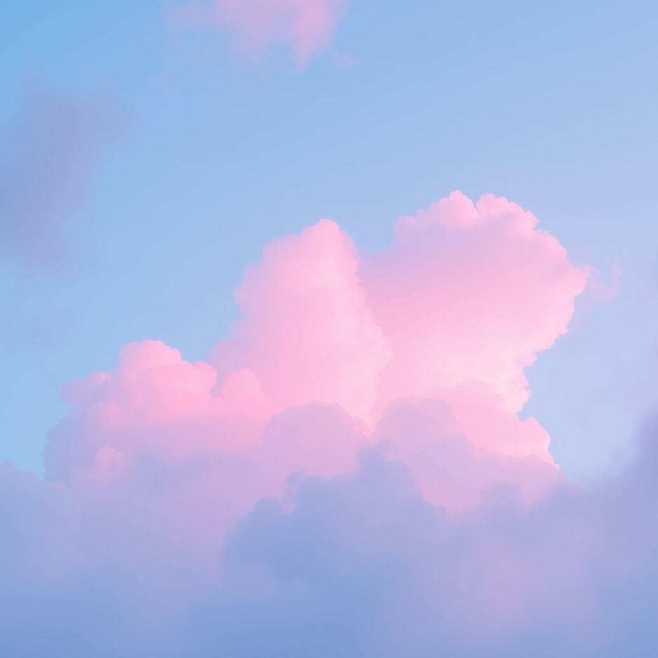 Dream : The color blue and pink in a dream
