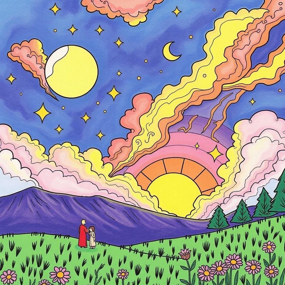 Dream : The coloring of the dream