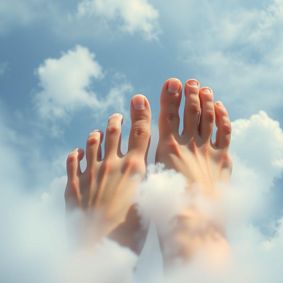 Dream : The combination of foot fingers in the dream