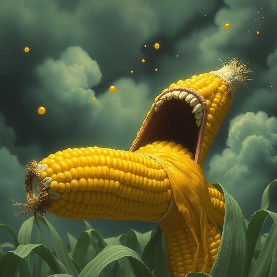 Dream : The corn vomiting from the mouth in the dream